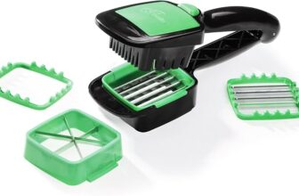 Genius Nicer Dicer Quick – Gemüseschneider, Schneidegerät, 5-tlg.