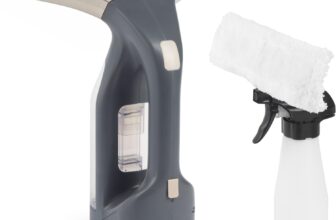 Akku-Fenstersauger+ – Handheld & wiederaufladbar, streifenfreie Reinigung, Spiegel- und Glasreinigung