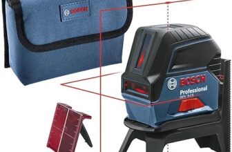 Bosch Professional Kreuzlinienlaser GCL 2-15 (roter Laser, Innenbereich, mit Lotpunkten, Arbeitsbereich: 15 m