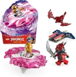 LEGO NINJAGO Soras Drachen-Spinjitzu-Spinner – Action Ninja Spielzeug mit 2 Minifiguren 